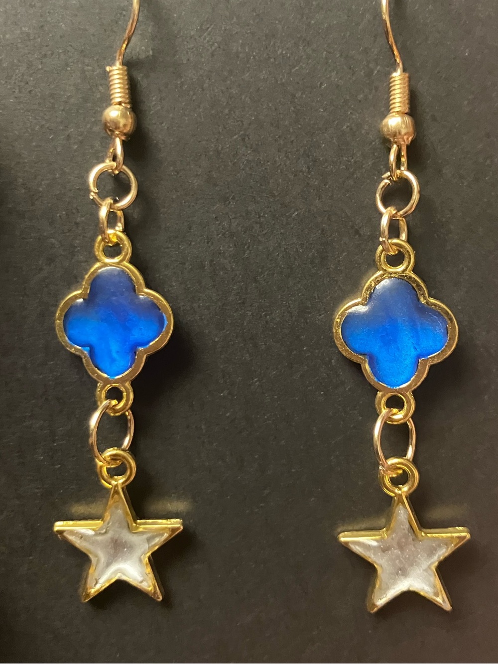 Wishing star earring handmade